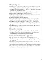 Preview for 5 page of Electrolux FM4863-WKA User Manual