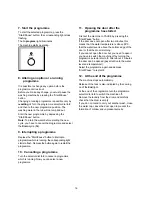 Предварительный просмотр 16 страницы Electrolux FO 950 Instruction Booklet