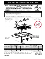 Electrolux FPIC3077RF Installation Instructions Manual preview