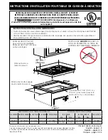 Preview for 17 page of Electrolux FPIC3077RF Installation Instructions Manual