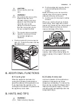 Предварительный просмотр 15 страницы Electrolux FQV73XEV User Manual