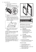 Предварительный просмотр 30 страницы Electrolux FQV73XEV User Manual