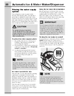 Preview for 28 page of Electrolux FREEZER / REFRIGERATOR Use And Care Manual