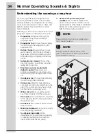 Preview for 34 page of Electrolux FREEZER / REFRIGERATOR Use And Care Manual