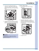 Preview for 9 page of Electrolux French Door Bottom Freezer/Refrigerator Use & Care Manual