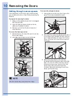 Preview for 10 page of Electrolux French Door Bottom Freezer/Refrigerator Use & Care Manual