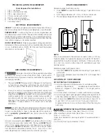 Preview for 3 page of Electrolux Frigidaire CTF140FS0 Installation And Safety Instructions