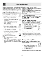 Предварительный просмотр 10 страницы Electrolux Frigidaire FFCE1439L Use & Care Manual