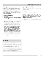 Preview for 19 page of Electrolux Frigidaire FGEF3035RFA Use & Care Manual