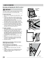 Preview for 24 page of Electrolux Frigidaire FGEF3035RFA Use & Care Manual