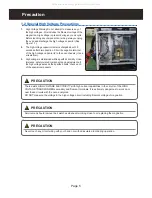 Предварительный просмотр 5 страницы Electrolux Frigidaire FMV158FM Service Manual