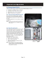 Предварительный просмотр 19 страницы Electrolux Frigidaire FMV158FM Service Manual