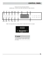 Предварительный просмотр 9 страницы Electrolux FRIGIDAIRE FPBM3077RF Use & Care Manual