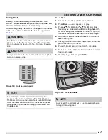 Предварительный просмотр 27 страницы Electrolux Frigidaire LFGF3054TDB Use & Care Manual