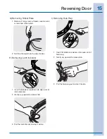 Предварительный просмотр 15 страницы Electrolux Front load washer Installation Instructions Manual