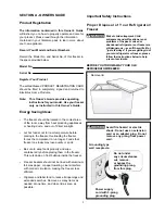 Предварительный просмотр 9 страницы Electrolux FROST- FREE Service Manual