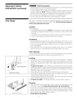 Preview for 3 page of Electrolux FRS20ZSHB1 Manual