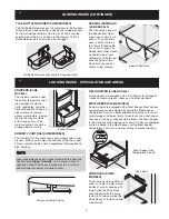 Предварительный просмотр 9 страницы Electrolux FRS23KF6EB0 Use & Care Manual