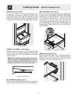 Preview for 11 page of Electrolux FRS26W2AW4 Use & Care Manual