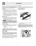 Preview for 4 page of Electrolux FRT21S6AW1 Use & Care Manual