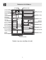 Preview for 10 page of Electrolux FRT21S6AW1 Use & Care Manual