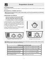 Preview for 11 page of Electrolux FRT21S6AW1 Use & Care Manual