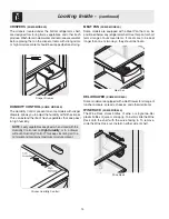 Preview for 14 page of Electrolux FRT21S6AW1 Use & Care Manual