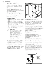 Предварительный просмотр 22 страницы Electrolux FSE73700P User Manual