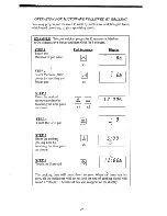 Предварительный просмотр 27 страницы Electrolux FUTURIST EMC2600 Instructions Manual