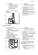 Предварительный просмотр 15 страницы Electrolux GA45GLV User Manual