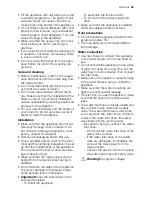 Preview for 23 page of Electrolux GA45GLV401 User Manual