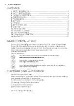 Preview for 2 page of Electrolux GA556IFSW User Manual