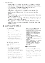 Preview for 4 page of Electrolux GA556IFSW User Manual