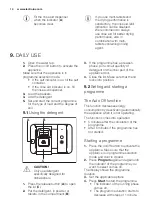 Preview for 14 page of Electrolux GA556IFSW User Manual