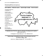 Предварительный просмотр 46 страницы Electrolux GA55GL201 User Manual