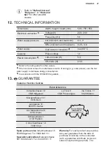 Предварительный просмотр 27 страницы Electrolux GA55GLV User Manual