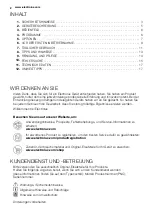 Preview for 2 page of Electrolux GA55GLV220 User Manual