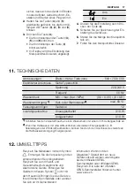 Preview for 17 page of Electrolux GA55GLV220 User Manual