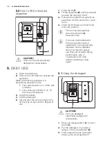 Предварительный просмотр 14 страницы Electrolux GA55IEEVCN User Manual