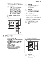 Предварительный просмотр 15 страницы Electrolux GA55LV User Manual