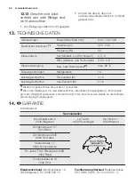 Предварительный просмотр 42 страницы Electrolux GA55LVSW User Manual