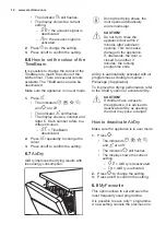 Preview for 12 page of Electrolux GA55SLV User Manual