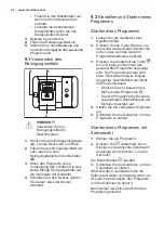 Предварительный просмотр 42 страницы Electrolux GA55SLV User Manual