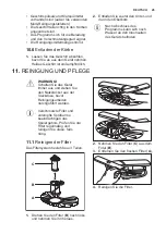 Предварительный просмотр 45 страницы Electrolux GA55SLV User Manual