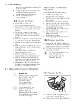 Предварительный просмотр 18 страницы Electrolux GA55SLVCN User Manual