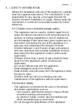Preview for 3 page of Electrolux GA60GLICCN User Manual