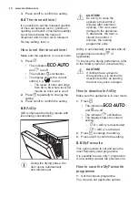 Предварительный просмотр 12 страницы Electrolux GA60GLICCN User Manual