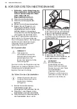 Предварительный просмотр 44 страницы Electrolux GA60GLICSP User Manual