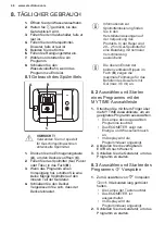 Preview for 46 page of Electrolux GA60GLV User Manual