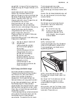 Preview for 43 page of Electrolux GA60GLVS User Manual